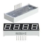 0.56" 7 Segment 4 Digit common anode red LED digital display for Arduino