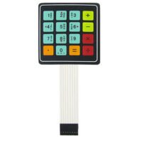 10 pcs 4x4 16 Key Matrix DIY Membrane Switch Touch Pad 76 x 69 x 0.8mm