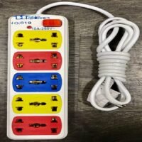 10 socket spike guard with long wire