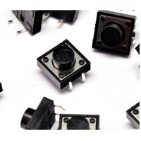 100PCS 12*12*7.3MM 12x12x7.3mm Tactile Push Button Switch DIP 4PIN