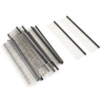 100pcs 40P 1x40 Male 2.54mm Straight Breakable Pin Header Strip