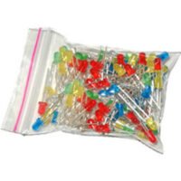 100pcs free shipping 5mm LED diode Light Assorted Kit DIY LEDs Set White Yellow Red Green Blue electronic diy kit Hot sale