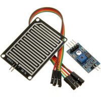 10pcs/lot 3.3-5V Rain Raindrops Detection Sensor Rain Module Weather Humidity sensor Module For Arduino