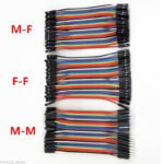 120pcs Dupont 20CM Male Female Jumper Wire Ribbon Cable set - Breadboard Arduino