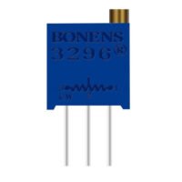 15 values of 3296W Potentiometers Kit 3296W MultiTurn Trimming High Precision Potentiometer 3296W Variable Resistors
