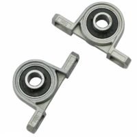 2 Pcs P08 8mm Self Aligning Flange Pillow Block Ball Bearing For 3D Printer/CNC