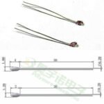 2 pcs Thermistor 100k NTC, temperature sensor 3d printer Reprap