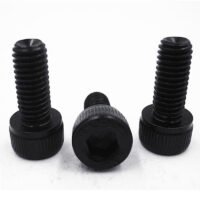 20 pcs M4 x 20mm long Allen Screws - Black Anodised For DIYProjects/Drones