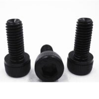 20 pcs M6 x 10mm long Allen Screws - Black Anodised For DIYProjects/Drones