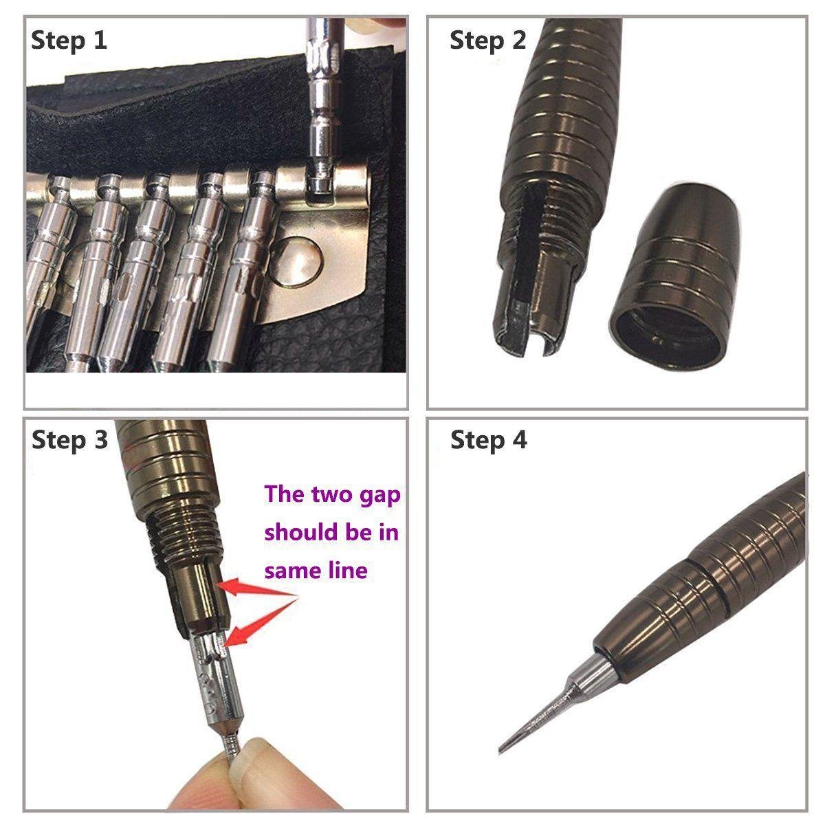 25 Screwdriver in 1 set for Mobile, Watch, Eye glass, Electronic Items and other Multipurpose use - Image 2