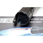 288 Rechargeable Multifunction Led torch with Laser pointer and Stun Gun for safety purpose