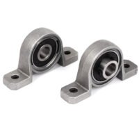 2Pcs P000 10mm Self Aligning Flange Pillow Block Ball Bearing For 3D Printer/CNC