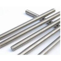2pcs M4 SS304 4mm Threaded rods 300mm (0.3mtr) Long for DIY Projects