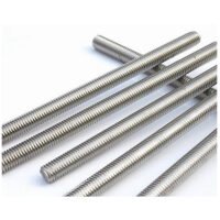 2pcs M8 SS304 Threaded rods 500mm Long