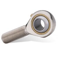 2pcs POS6 L 6mm Left Hand Thread Male Rod End Deep Groove Radial Ball Bearing