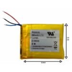 3.7V 290 mAh Polymer Li-ion battery Lipo For GPS PDA DVD iPod Tablet PC Drones