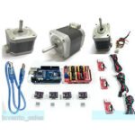 3x Nema 17 5.5 Kg-cm Motor + CNC shield v3 + DRV8825 + Endstop + UNO CNC Kit