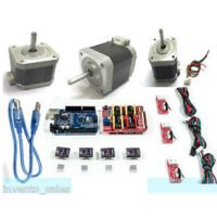 3x Nema 17 5.5 Kg-cm Motor + CNC shield v3 + DRV8825 + Endstop + UNO CNC Kit