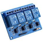 4 Channel DC 5V Relay Module with Optocoupler for Arduino UNO
