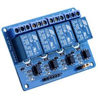4 Channel DC 5V Relay Module with Optocoupler for Arduino UNO