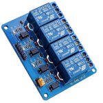 4 Channel DC 5V Relay Module with Optocoupler for Arduino UNO kit
