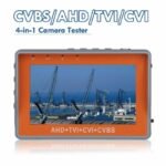 4 in 1 Wrist 4.3" CVBS/AHD/TVI/CVI CCTV Camera Tester ( 720p / 960P / 1080P resolution ) . Essential Tool for Every Cctv Dealers and Engineers,