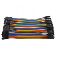 40pcs Dupont 20CM Female To Female Jumper Wire Ribbon Cable - Breadboard Arduino