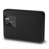 WD My Passport 1 TB Wired External Hard Disk Drive (Black)