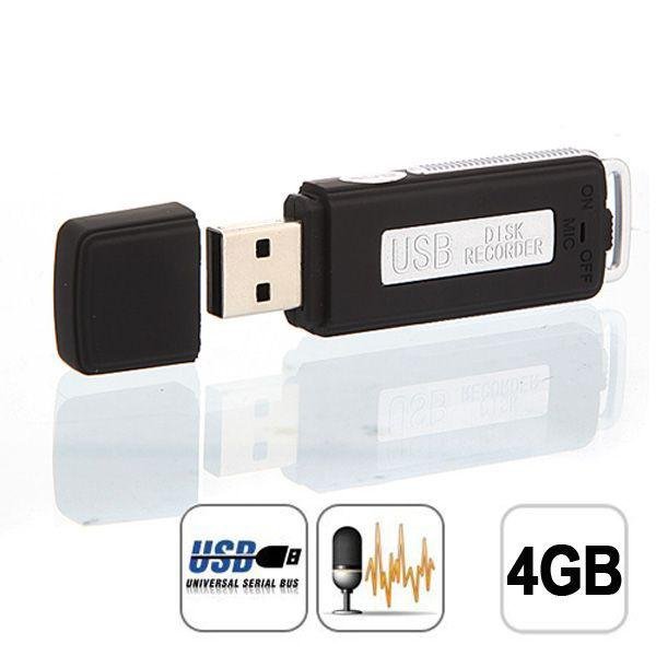 4GB USB Pen Disk Flash Drive Digital Audio Voice Recorder,