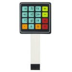 4x4 16 Key Matrix DIY Membrane Switch Touch Pad 76 x 69 x 0.8mm