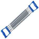 5 spring chest pull - chest / shoulder expander exerciser with adjustable spring for different level for total body workout