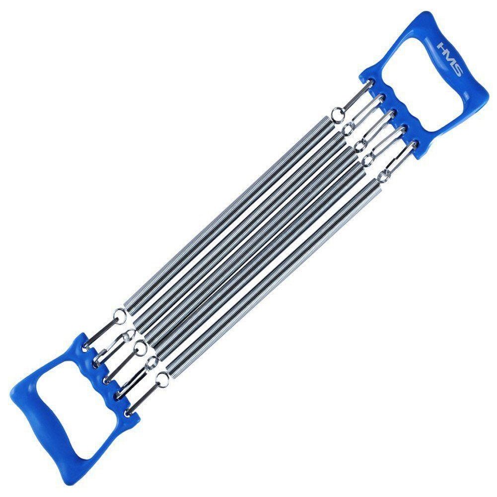 5 spring chest pull - chest / shoulder expander exerciser with adjustable spring for different level for total body workout