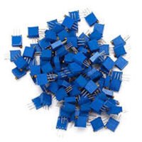 50pcs 10k Ohm Resistor Kit 3296 Potentiometer Assorted Kit 10K Ohm