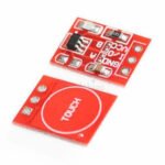 5Pcs TTP223 Touch Key Switch Module Touching Button Self-Locking/No-Locking Capacitive Switches Single Channel Reconstruction