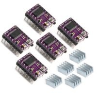 5pcs DRV8825 Nema 17 Stepper Driver Module with Heatsink for Ramps-3D Printer