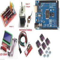 5x Nema 17 +RAMPS 1.4+12864 LCD+Arduino mega 2560+DRV8825+Endstop
