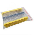 600 Pcs/set 30 Kinds Each Value Metal Film Resistor pack 1/4W 1% resistor assorted Kit Set