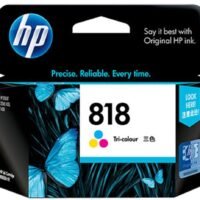 HP 818 Tri-color Ink Cartridge