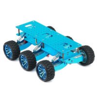 6WD Smart Car Chassis Mount Shock for Arduino WIFI Car Off-road Climbing Raspberry Pi