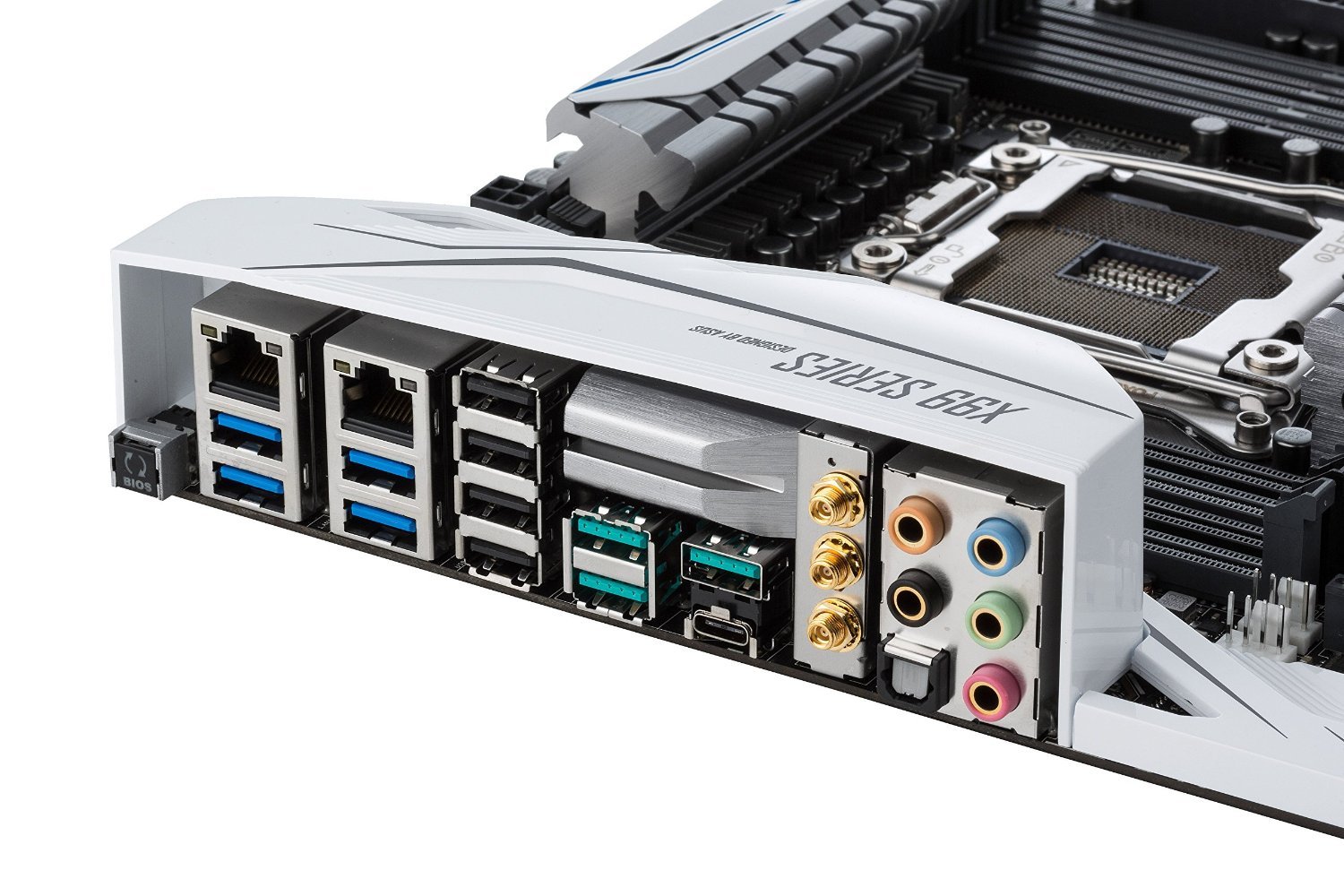 ASUS X99-DELUXE II LGA 2011-v3 Intel X99 SATA 6Gb/s USB 3.1 USB 3.0 ATX Intel Motherboard - Image 3