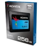 ADATA ULTIMATE SU800 256GB 3D NAND 2.5″ SSD ASU800SS-256GT-C