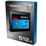 ADATA ULTIMATE SU800 512GB 3D NAND 2.5″ SSD ASU800SS-512GT-C