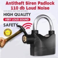 ALARM LOCK 110dB / DOOR GATE LOCK/ MOTORCYCLE LOCK FOR SECURITY