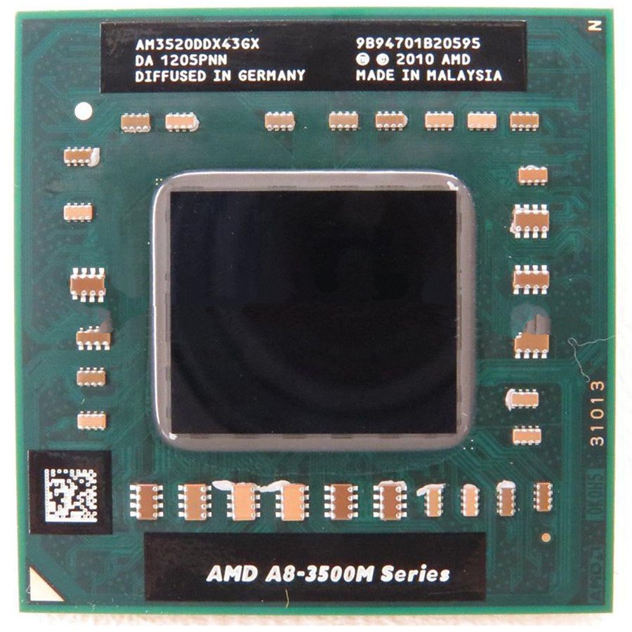 AMD Athlon A8 3520M CPU Socket FS1 4MB Cache/1.6GHz/Quad Laptop Notebook Processor