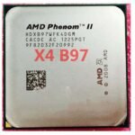 AMD Phenom II X4 B97 CPU Processor Desktop Quad-Core Socket AM3 938 Pin 3.2GHz 95W HDXB97WFK4DGM
