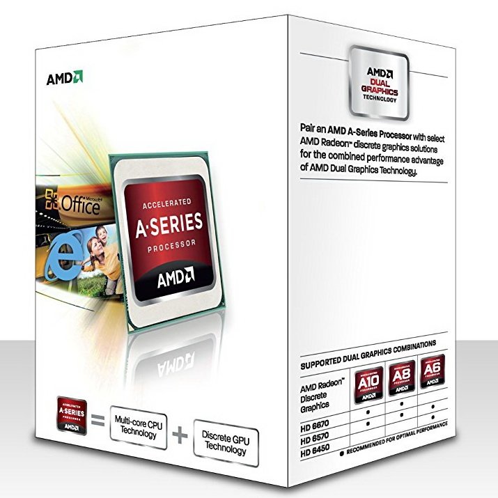 AMD A4-6320 Richland Dual-Core 3.8 GHz Socket FM2 65W AD6320OKHLBOX Desktop Processor AMD Radeon HD8000 Series - Image 2
