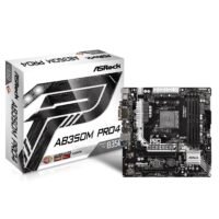 ASROCK AB350M PRO4 SOCKET AM4 MOTHERBOARD