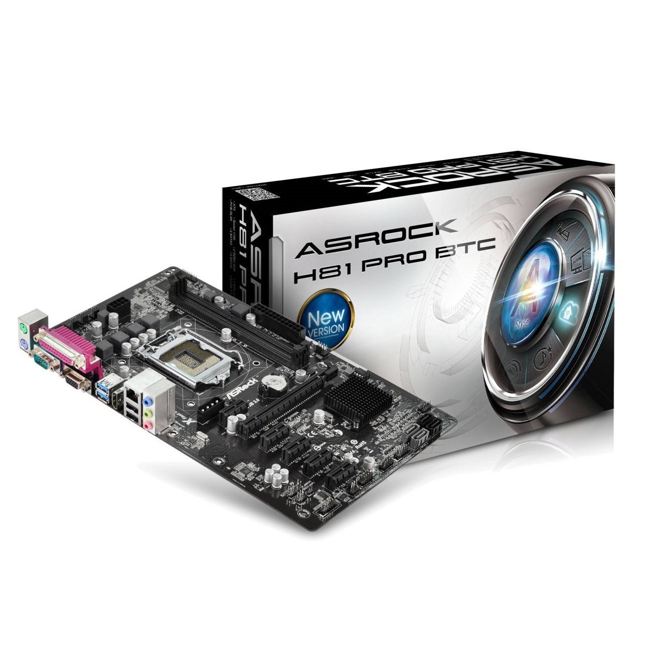 ASROCK H81 PRO BTC ATX LGA1150 MOTHERBOARD