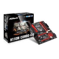 ASROCK SUPER ALLOY H110M COMBO-G SOCKET 1151 MOTHERBOARD