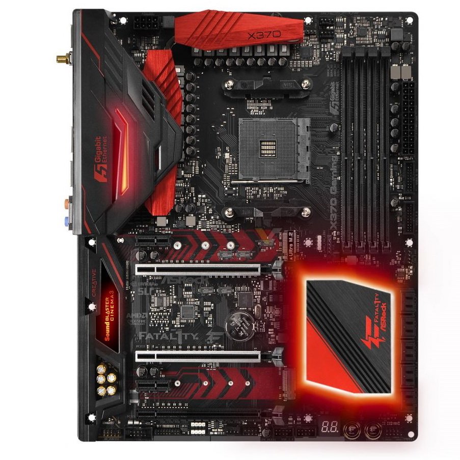 ASROCK X370 TAICHI SOCKET AM4 MOTHERBOARD - Image 2
